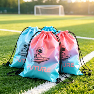 Bolsa con Cordón Personalizada, Impermeable, Grande, para Fútbol, Gimnasio, Deportes, Mochila con Cordón - Product Image 1