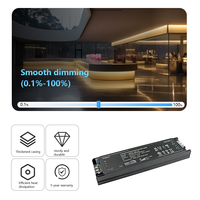 Driver LED à contrôle DALI dimmable multi-triac, haute stabilité, CCT réglable, pour éclairage décoratif commercial
