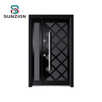 Portes Extérieures pour Maisons en Acier Russe, Simple, Insonorisées, Haute Sécurité, Portes d'Entrée Sûres pour Maison