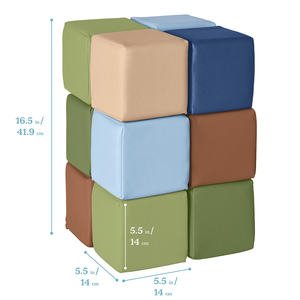 <span class=keywords><strong>Bangladesh</strong></span>-Fabriek Die Sponsschuimblokjes Met Hoge Dichtheid Schuimblok Educatief Bouwstenen Speelgoed Voor De Veiligheid Van Kinderen Verkoopt - Product Image 6