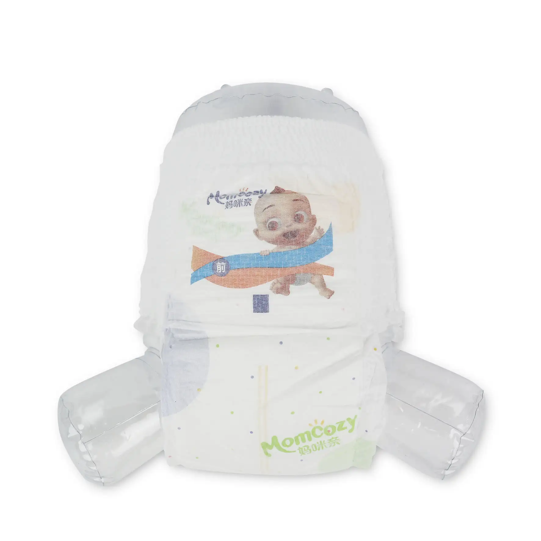 OEM özel Logo rahat bebek bakımı Premium bebek bezi yukarı çekin fabrika özelleştirilmiş olmayan dokuma ürünleri bebek alıştırma külodu
