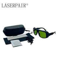Lunettes de protection oculaire en polycarbonate à monture intégrale pour laser diode Alexandrite 755/808/1064nm, conformes à la norme CE EN207
