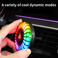 Lámpara de Ritmo Musical para Coche, Ambientador RGB LED con Control por App, Luz de Atmósfera Musical