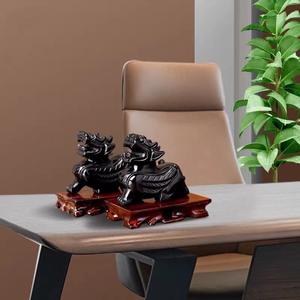 <span class=keywords><strong>Obsidienne</strong></span> Fengshui naturelle Animal sauvage mythique sculpté à la main en cristal <span class=keywords><strong>Pixiu</strong></span> pour la décoration intérieure - Product Image 5