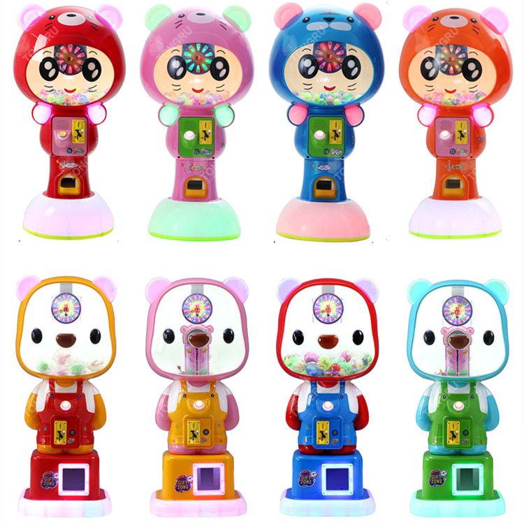 Macchina gachapon per ragazze in cartone