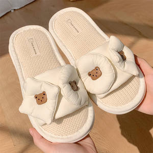 Zapatillas de Punta abierta XIXIXITIAO para mujer, sandalias de <span class=keywords><strong>Coqueta</strong></span>, zapatillas bonitas, Kawaii Zapatillas de casa, estética <span class=keywords><strong>Coqueta</strong></span> - Product Image 3