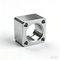 Bloc de fraisage et d'alésage CNC de haute précision en alliage d'aluminium pour prototypes de pièces automobiles, sans MOQ