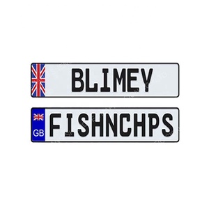 Placa frontal personalizada para matrícula de coche, recuerdo en relieve, rosa, número australiano - Product Image 5