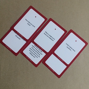 Carte da <span class=keywords><strong>Gioco</strong></span> Personalizzate Ecologiche in Carta con Angoli Arrotondati e Finitura Verniciata per Giochi di Carte Personalizzati - Product Image 6