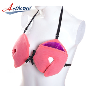 Reggiseno termico a microonde che raffredda il seno al capezzolo latte impacco di ghiaccio terapia per l'allattamento al seno caldo freddo di maternità <span class=keywords><strong>gel</strong></span> di ghiaccio impacco per la chirurgia del seno