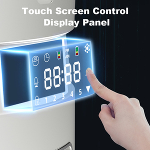 موزع طعام آلي جديد للقطط مع كاشف بالأشعة تحت الحمراء ومصدر طاقة مزدوج، وعاء بتصميم عصري للقطط والكلاب - Product Image 4