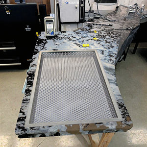 Plateau de séchage perforé en acier inoxydable 304 industriel, utilisation alimentaire et pharmaceutique, four à circulation d'air chaud, grille/plaque de cuisson - Product Image 3