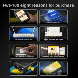 OTDR Optisches Zeitbereich sreflekto meter FC-Anschluss Typ 4G Kompatibler Glasfaser tester Haltepunkt Fehlersuche für FTTH - Product Image 4
