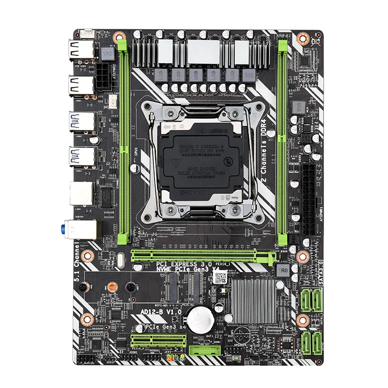 Placa base de juegos X99-D4 DDR4 PC/ECC, Memoria Wifi + módulo PCIE X16 3,0 Slot LGA2011 V3 V4