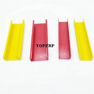 รางและคานไฟเบอร์กลาส FRP คุณภาพสูงแบบพัลทรูชั่น - Product Image 2