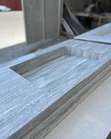 Dalles de surface solide personnalisées pour projets hôteliers, aspect marbre, pierre artificielle
