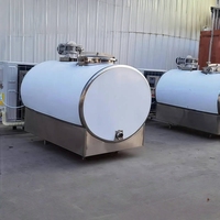 Cuve de pasteurisation du lait en acier inoxydable à haute efficacité avec contrôle automatique pour la transformation laitière