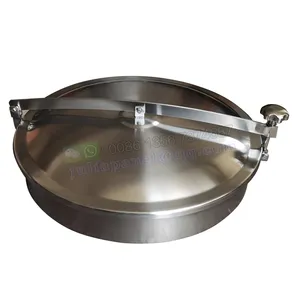 発酵タンク用サニタリーSS304ステンレス鋼常圧丸型マンホール