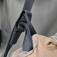 Sangle d'épaule tactique double pointe TONMO MS2 en nylon avec boucle métallique pour accessoires de chasse et corde de mission CS