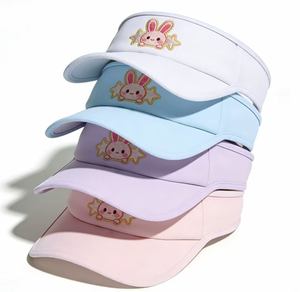 Sombrero de Pescador con Bordado de Conejo, Ligero y Transpirable, para Niños, Venta al Por Mayor - Product Image 5