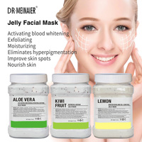 Poudre de masque en gelée de cristal Vampire Anti-âge Hydratant Éclaircissant Doux Masque Poudre Herbal Pearl Face Jelly Mask Powder