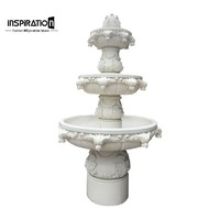 Fontaine en pierre artificielle pour jardin, ornement ange, oasis du désert, fontaine en pierre artificielle