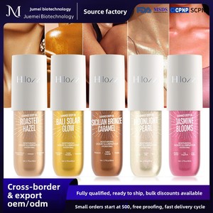 Huile Corporelle Scintillante Transfrontalière Effet Doré Illumine Tout le Corps Unifie le Teint Hydratante Éclat Longue Durée Usage Quotidien - Product Image 5