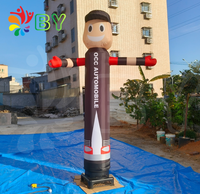 BOYAN Usine Personnalisée 10ft 20ft Gonflable Tube Homme Géant Agitant Bras Fly Guy Ondulé Marionnette Air Danseur