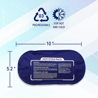 Sanmei OEM Packs de glace en gel réutilisables Pack chaud et froid polyvalent avec enveloppe réglable pour les blessures Pack froid et chaud pour les blessures