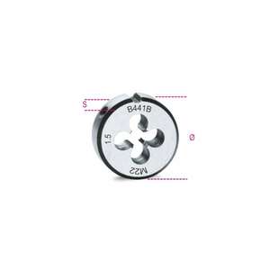 BETA - 004410120 Matrices rondes à pas fin et filetage métrique en acier chromé (multi-pack) ACCESSOIRES POUR OUTILS ÉLECTRIQUES - Product Image 1