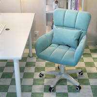 Chaise de bureau et d'ordinateur pour la maison, confortable pour le jeu et la coiffeuse, idéale pour les longues sessions assises
