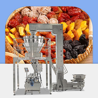 Machine de remplissage à plusieurs têtes entièrement automatique intelligente à haute productivité personnalisable pour le remplissage et l'emballage d'aliments solides