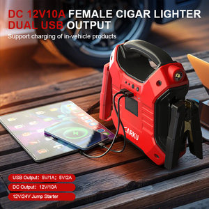 Arrancador de Coches Portátil, Banco de Energía de 1200A, Batería de Emergencia para Coche, Arranque de 12v y 24v, Banco de Energía para Arranque de Coche JS-78F - Product Image 4