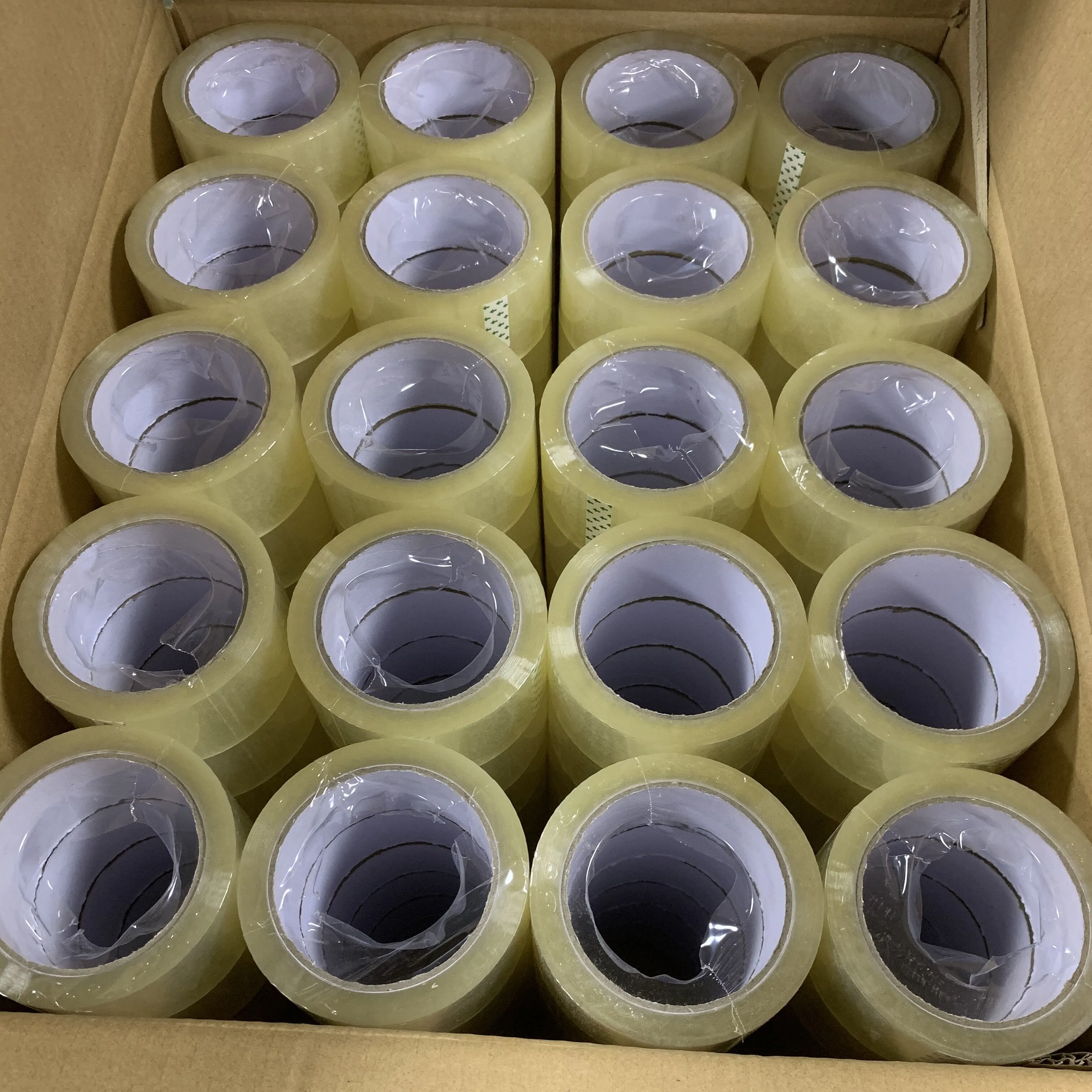 high adhesive carton sealing tape with printed logo