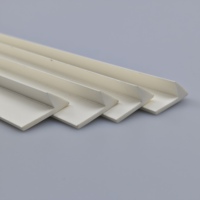 Perfil de PVC Ecológico, Duradero y de Alta Calidad con Borde Triangular para Paredes de Hormigón - Servicio OEM/ODM