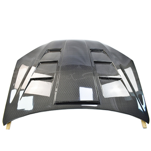 CUSTOMIZE TW STYLE HONEYCOMB CARBON FIBER <strong>ENGINE</strong> HOOD BONNET for 2009-2011 HYUNDAI GENESIS COUPE - Product Image 2