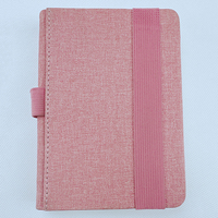Carnet de notes personnalisé avec Logo, fournitures de bureau de haute qualité, papier personnalisé, bande élastique en cuir PU, Journal intime A5/ A6, vente en gros