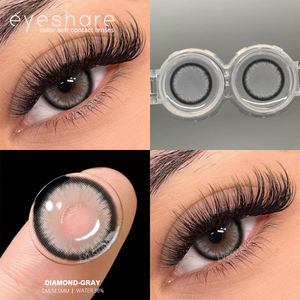 Lentilles de <span class=keywords><strong>contact</strong></span> cosmétiques Eyeshare jetables annuelles, couleur bleue, 1 paire, effet <span class=keywords><strong>Sharingan</strong></span> - Product Image 3