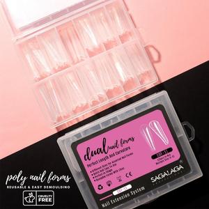 120Pcs kép Nail hình thức UV Gel Nail khuôn Mở rộng hình thức gel hình thức cho Acrylic móng tay biểu tượng tùy chỉnh - Product Image 2