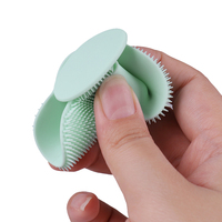Brosse nettoyante exfoliante pour le visage en silicone, brosse de nettoyage du visage de haute qualité, outil de nettoyage du visage en silicone