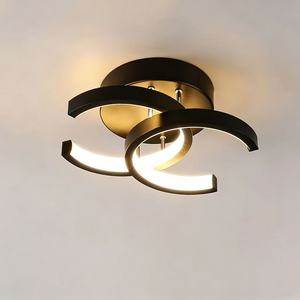 Lampada da <span class=keywords><strong>Soffitto</strong></span> <span class=keywords><strong>LED</strong></span> Moderna dal Design Minimalista e Creativo per Camera da Letto e Soggiorno - Product Image 1