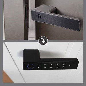 Tuya <b>Smart</b> Door <b>Lock</b> Fingerprint Password Electronic <b>Lock</b> For Wood Door - Product Image 2