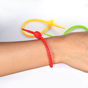 Silicone Tape Winder Round Portable DIY Jewelry Accessory Keychain Bag Pendant Lanyard <b>Cable</b> <b>Management</b> Tool - Product Image 4