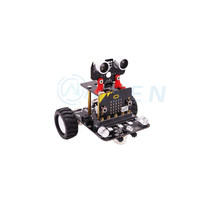Kit de Robot Inteligente para Auto Micro:Bit, Placa de Desarrollo de Programación Microbit V2, Educación en Python