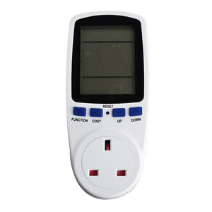 Compteur de puissance monophasé LCD numérique 220V avec prise ue wattmètre et <span class=keywords><strong>mesure</strong></span> KWh classe 1 précision usage domestique Plug & Play - Product Image 2