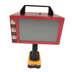 Machine de marquage par poinçonnage de numéros VIN de châssis de véhicule, alimentée par batterie au lithium, portable, pour gravure sur métal - Product Image 3