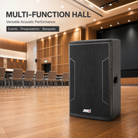 JMEI 12 Inch 350W AES 8 Ohm Pasif Dua Jalur 97dB Full Range 80x60 Cakupan untuk Aula Konferensi Speaker PA Profesional
