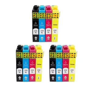 <span class=keywords><strong>Cartouche</strong></span> d'encre compatible 220 220XL T220 pour <span class=keywords><strong>Epson</strong></span> XP-320 XP-420 XP-424 <span class=keywords><strong>WF</strong></span>-2630 <span class=keywords><strong>WF</strong></span>-2650 <span class=keywords><strong>WF</strong></span>-2660 <span class=keywords><strong>WF</strong></span>-<span class=keywords><strong>2750</strong></span> <span class=keywords><strong>WF</strong></span>-2760 - Product Image 3