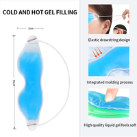 BAOLUN Pack de refroidissement perles Pack de glace chaude et froide thérapie compresse masque pour les yeux Pack