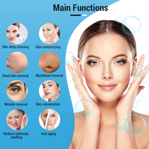 Hot Facial Cleaning Machine Skin Moisturizer Skin Care Facial Hydrodermabrasion Machine Hydro Facial Machine Face Cleaning Brush - Product Image 6